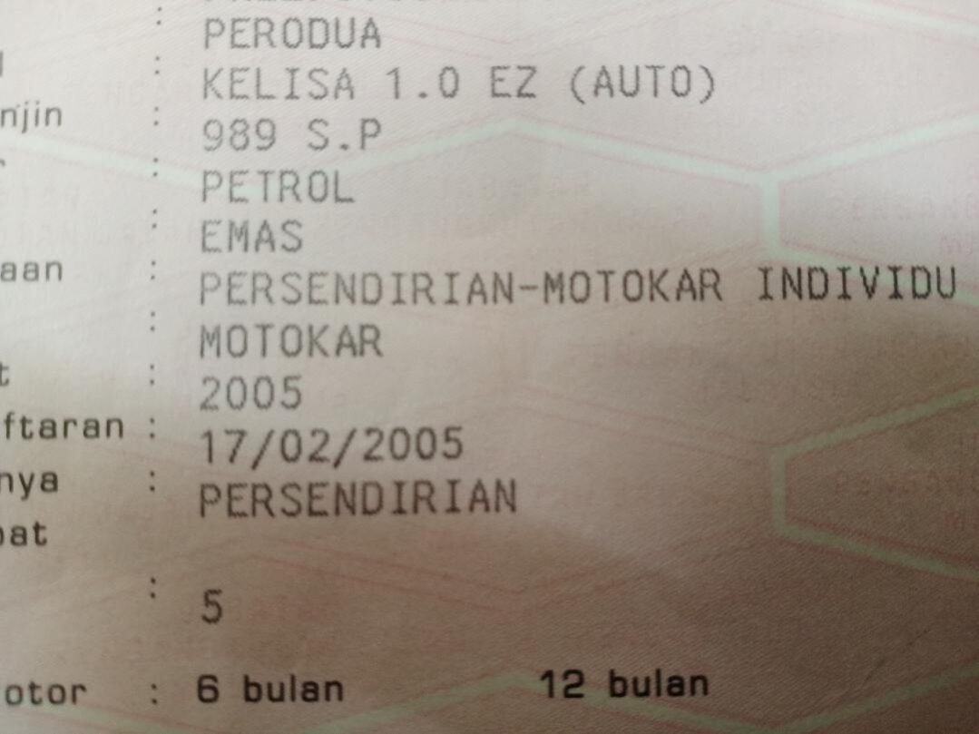 Perodua Kelisa Top Gear - Contoh 0108