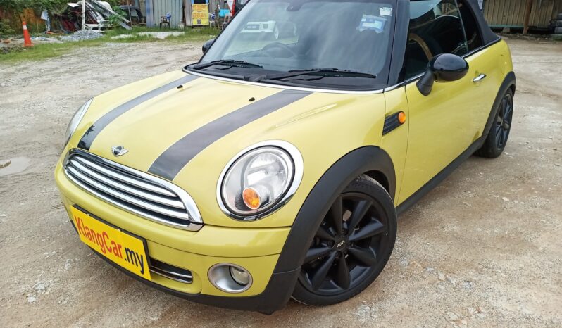 2010 Mini COOPER 1.6 CABRIO (A) NEW IMPORT P/START full
