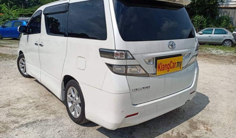 Toyota VELLFIRE 2.4 Z (A) 2 P/DOOR P/BOOT full