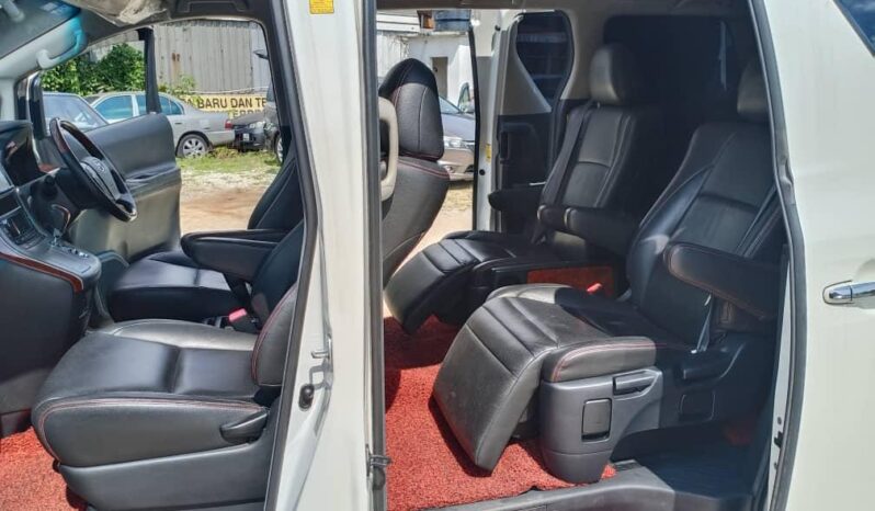 Toyota VELLFIRE 2.4 Z (A) 2 P/DOOR P/BOOT full